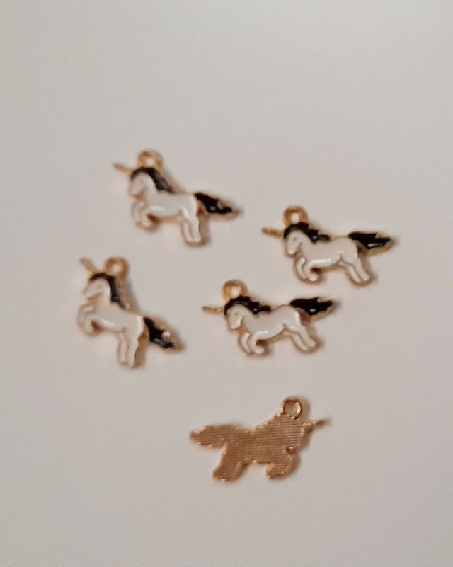 Set 35 ciondoli smaltati bigiotteria