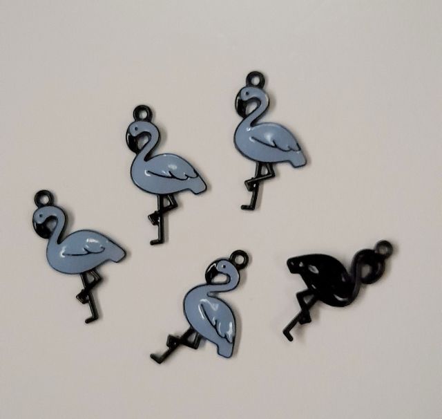 Set 35 ciondoli smaltati bigiotteria