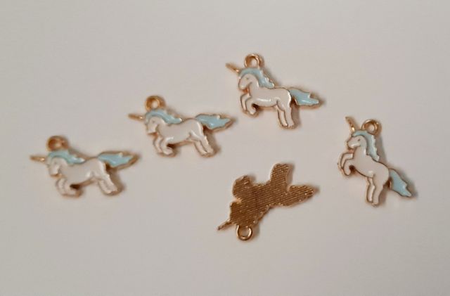 Set 35 ciondoli smaltati bigiotteria