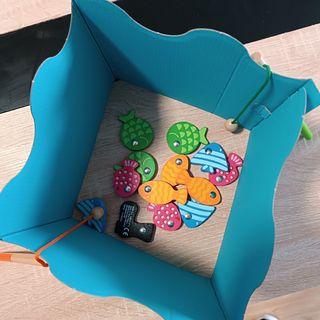 Juego de pesca para niños