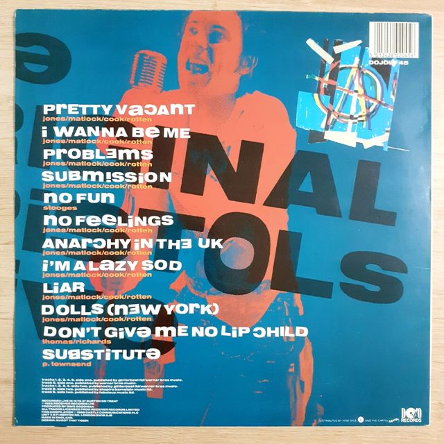 Vinilo THE ORIGINAL PISTOLS LIVE de SEX PISTOLS