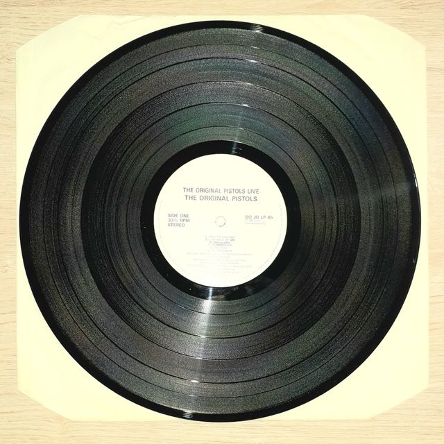 Vinilo THE ORIGINAL PISTOLS LIVE de SEX PISTOLS