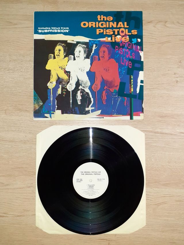 Vinilo THE ORIGINAL PISTOLS LIVE de SEX PISTOLS