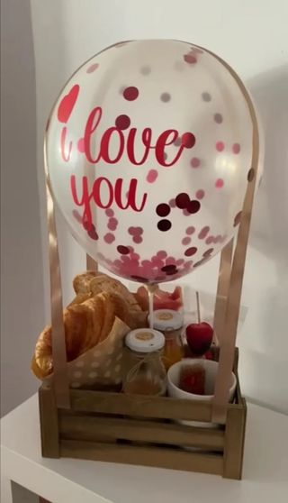 Cesta desayuno ♥️