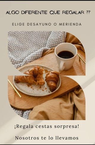 Cesta desayuno ♥️