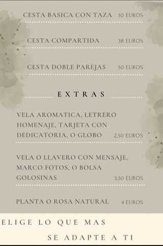 Cesta desayuno ♥️