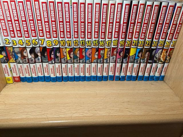 Mu Hero Academia manga