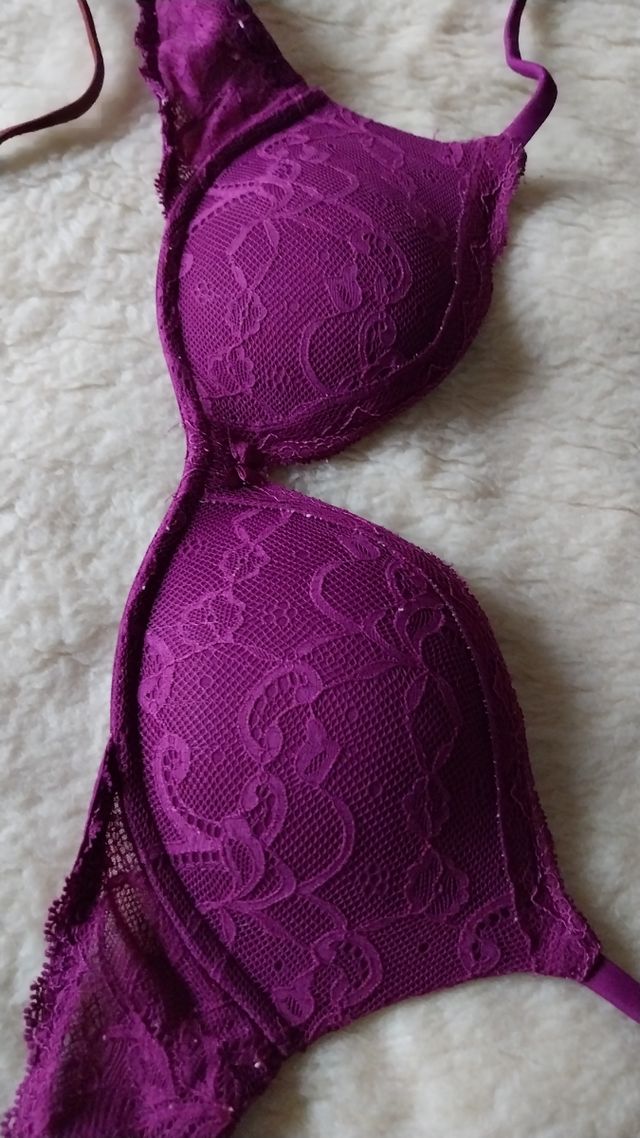 Lotto  Trio Reggiseni sosten donna Pizzo 