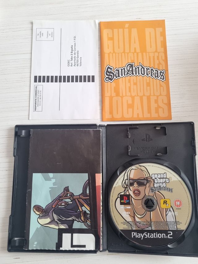 Grand theft Auto San andreas PS2