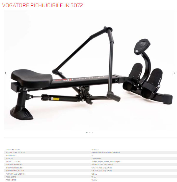 vogatore richiudibile