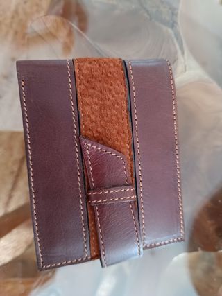 Cartera piel hombre