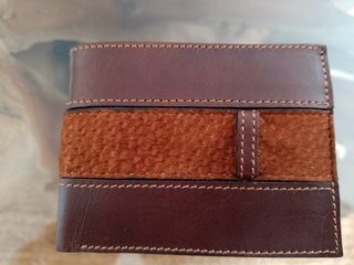 Cartera piel hombre