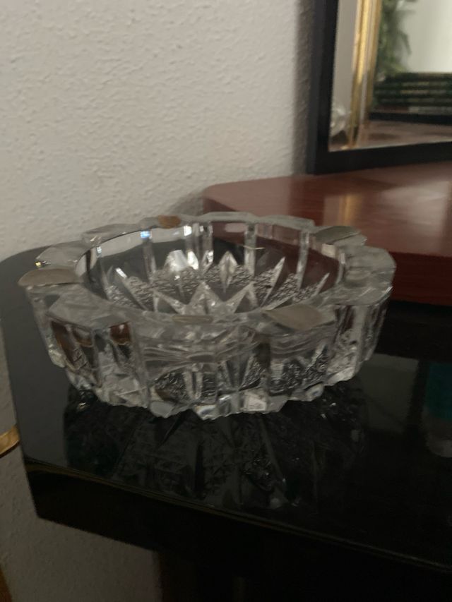 cenicero de cristal