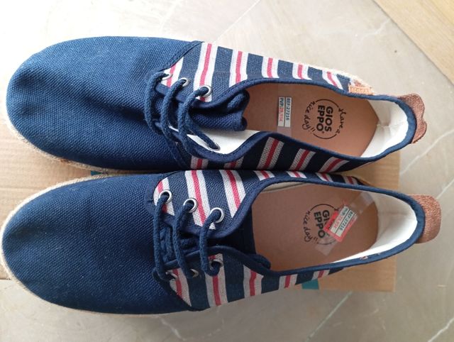 Zapatillas esparto hombre