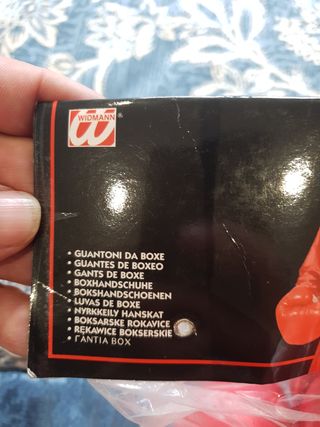 Disfraz Guante de Boxeador