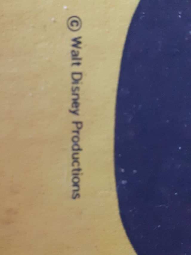 Walt Disney carta da lettere anni 60