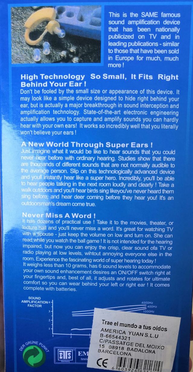 Cuffie Cuffie Amplificatore