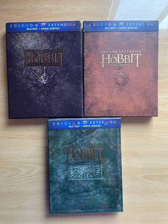El hobbit version extendida. Blu-ray