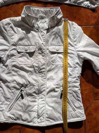 Giacca leggera bianca, ketchup, 10/11 anni