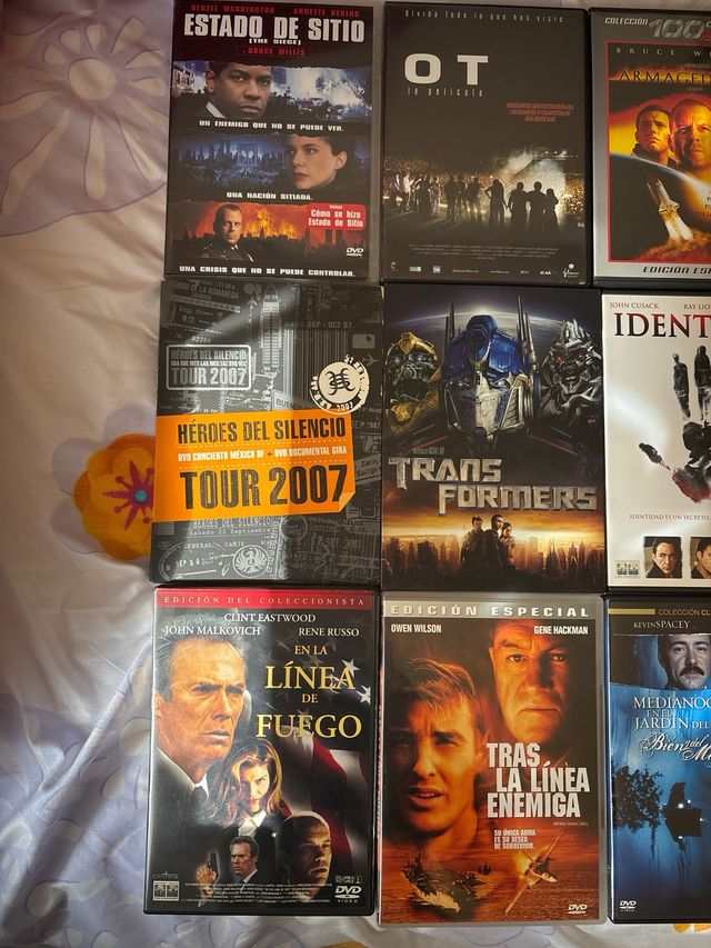 Dvd 3 euros la unidad