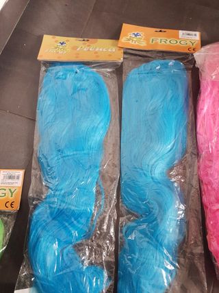 Disfraz pelucas para Adultos 5€ c/u