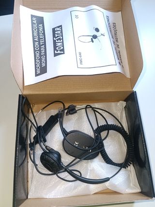 Auricular con micrófono FMC 640 telemarketing 