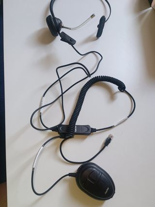 Auricular con micrófono FMC 640 telemarketing 