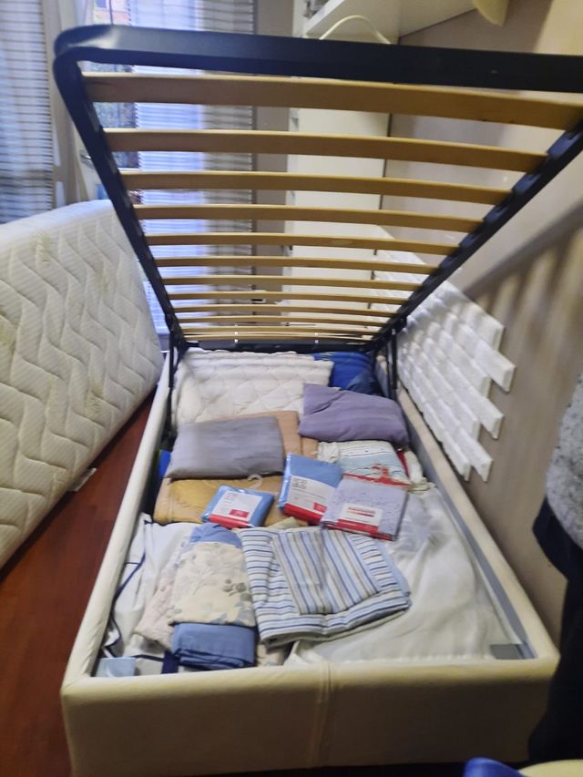 Svendo letto sommier contenitore
