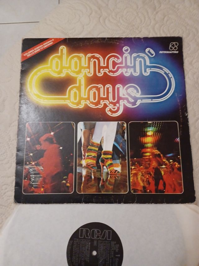 Disco vinile vintage anni 80