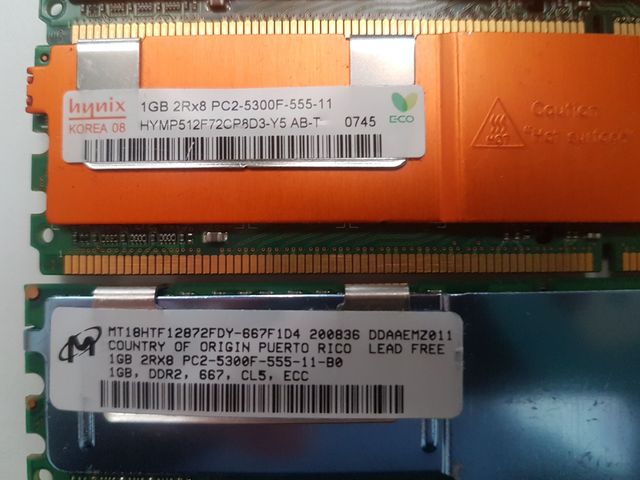 Ram DDR2 dissipate da server