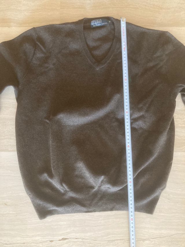 Jersey Ralph Lauren Talla M marron merino