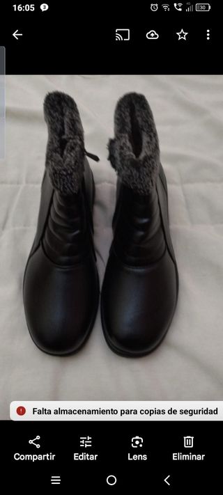 Botines señora