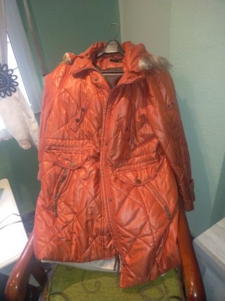Chaqueta plumas mujer caldera