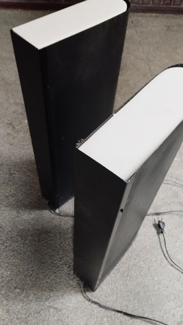 Coppia grandi lampade Bieffeplast