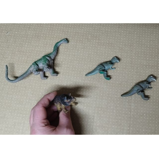 Dinosauri Giocattolo 4 Pezzi dinosaurio T-Rex