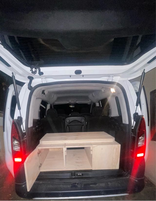 mueble kit camper kangoo,berlingo,combo...