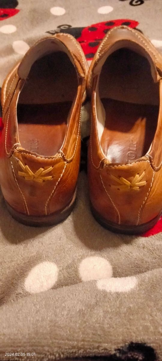 Scarpe pelle cafè noir 42