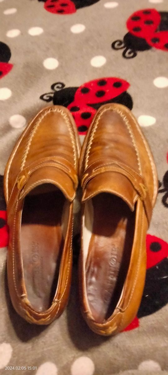 Scarpe pelle cafè noir 42
