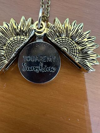 collana con girasole