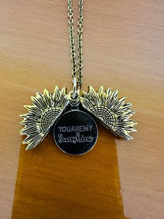 collana con girasole