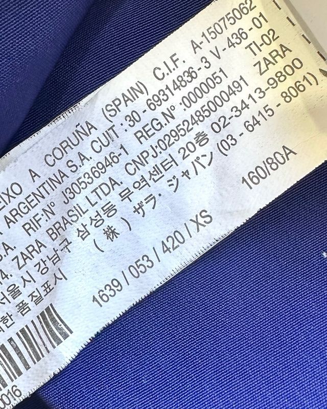 Minigonna Zara con frange