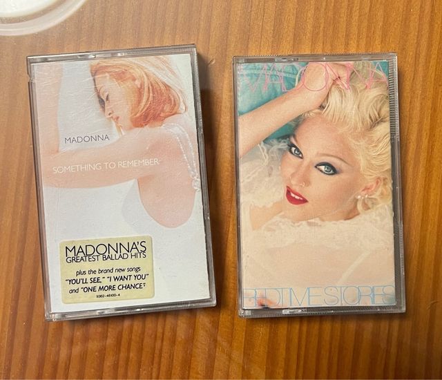 cinta cassete Madonna