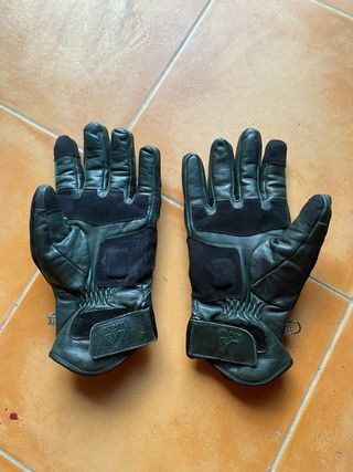Guantes de moto de piel talla XL