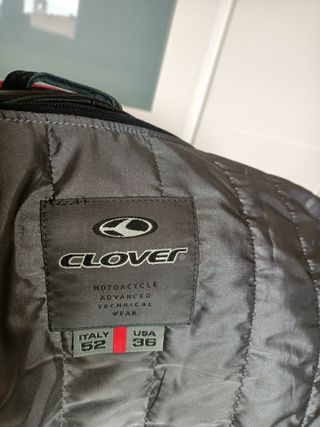 Chaqueta de piel Cover para moto