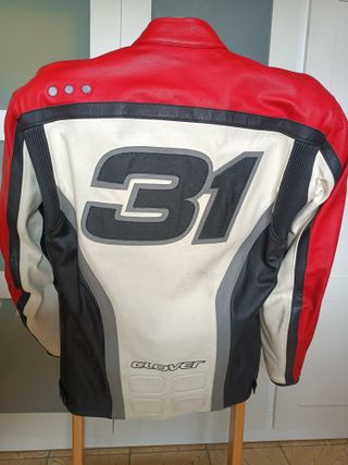 Chaqueta de piel Cover para moto