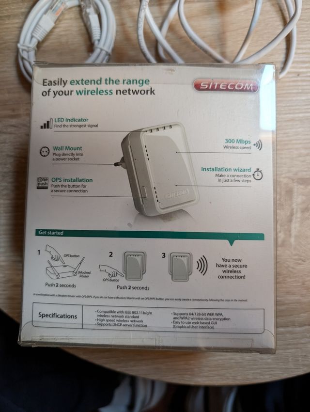 Wi-Fi range Exstender