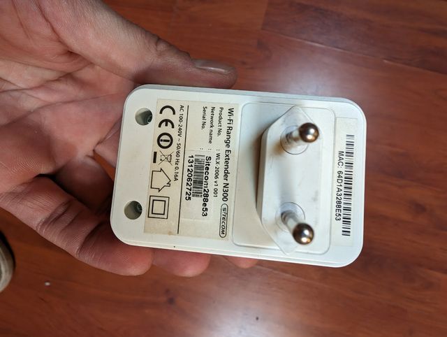 Wi-Fi range Exstender