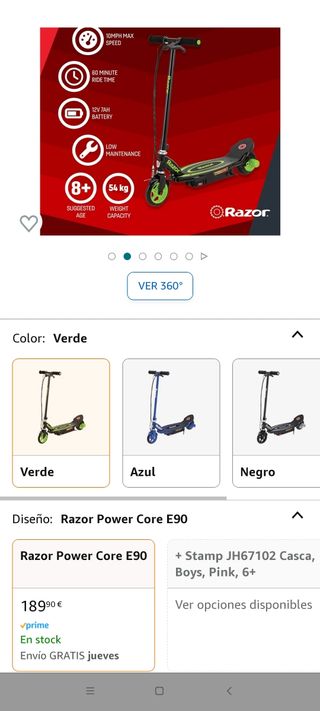 Patinete Eléctrico niños