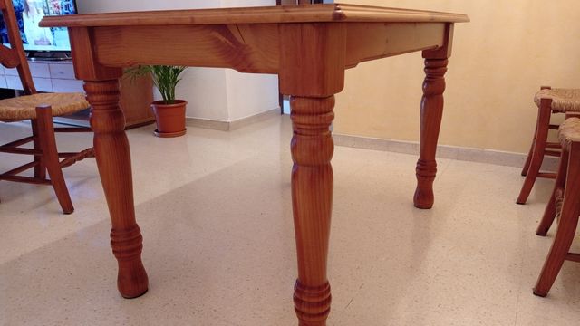 Mesa madera maciza