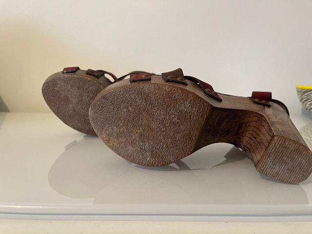 Scarpe tacco plateau